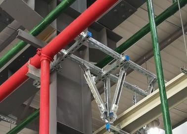 包头市该抗震支架的整体式支吊架结构协调性好